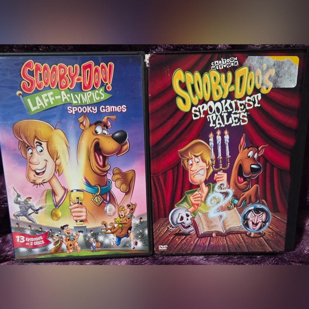 Scooby-Doo's Spookiest Tales/Laff-A-Lympics Spooky Games 2pc (DVD) Bundle